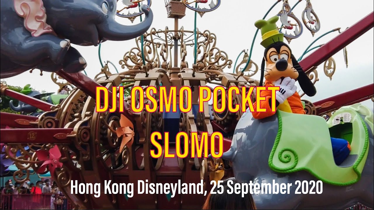 DJI OSMO POCKET SLOMO  |  HONG KONG DISNEYLAND  |  25 SEPTEMBER 2020  |  PARK REOPENING