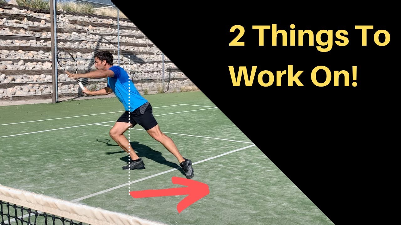 How to REACT FASTER at the net in tennis