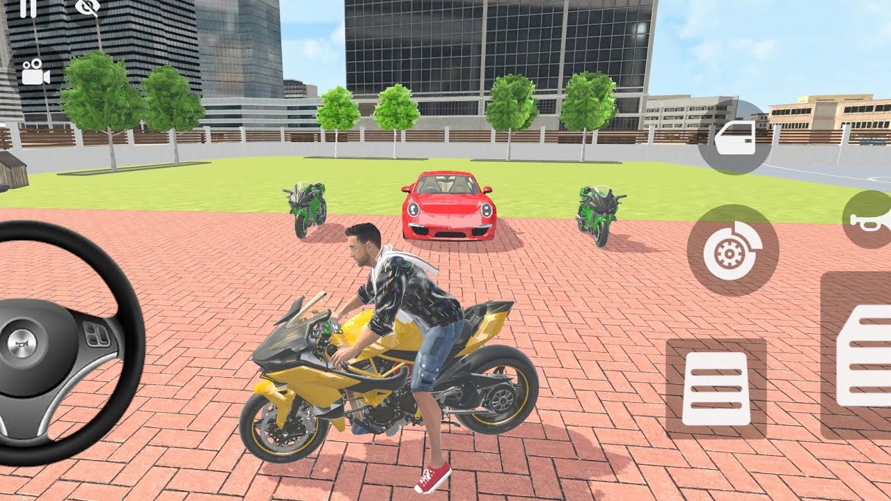 🎮Franklin order by 2️⃣Royal ninja bike 👑 1️⃣ super car in Indian 🇮🇳💥Theft Auto simulator!!!!!!!!!🎮