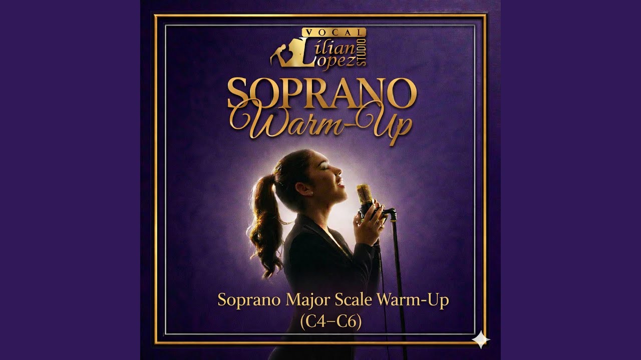 Soprano Major Scale Warm-Up (C4–C6)