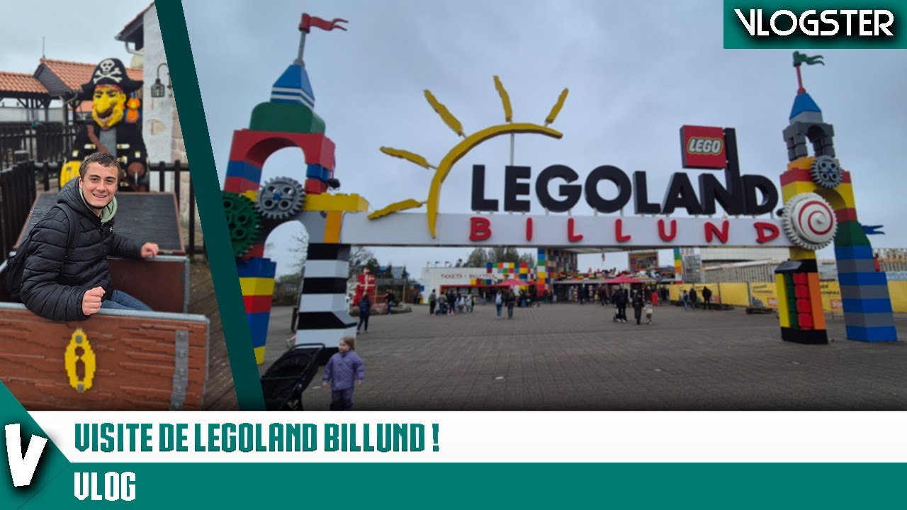JE D&Eacute;COUVRE UN PARC SUR LES LEGO ! (Vlog Legoland Billund)