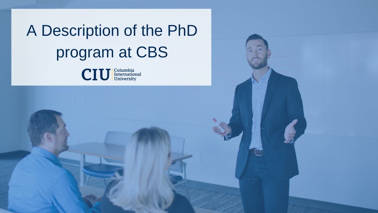 Ph.D. Programs at Columbia Biblical Seminary