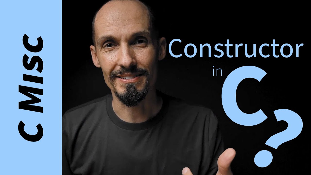 Can I create a constructor in C?