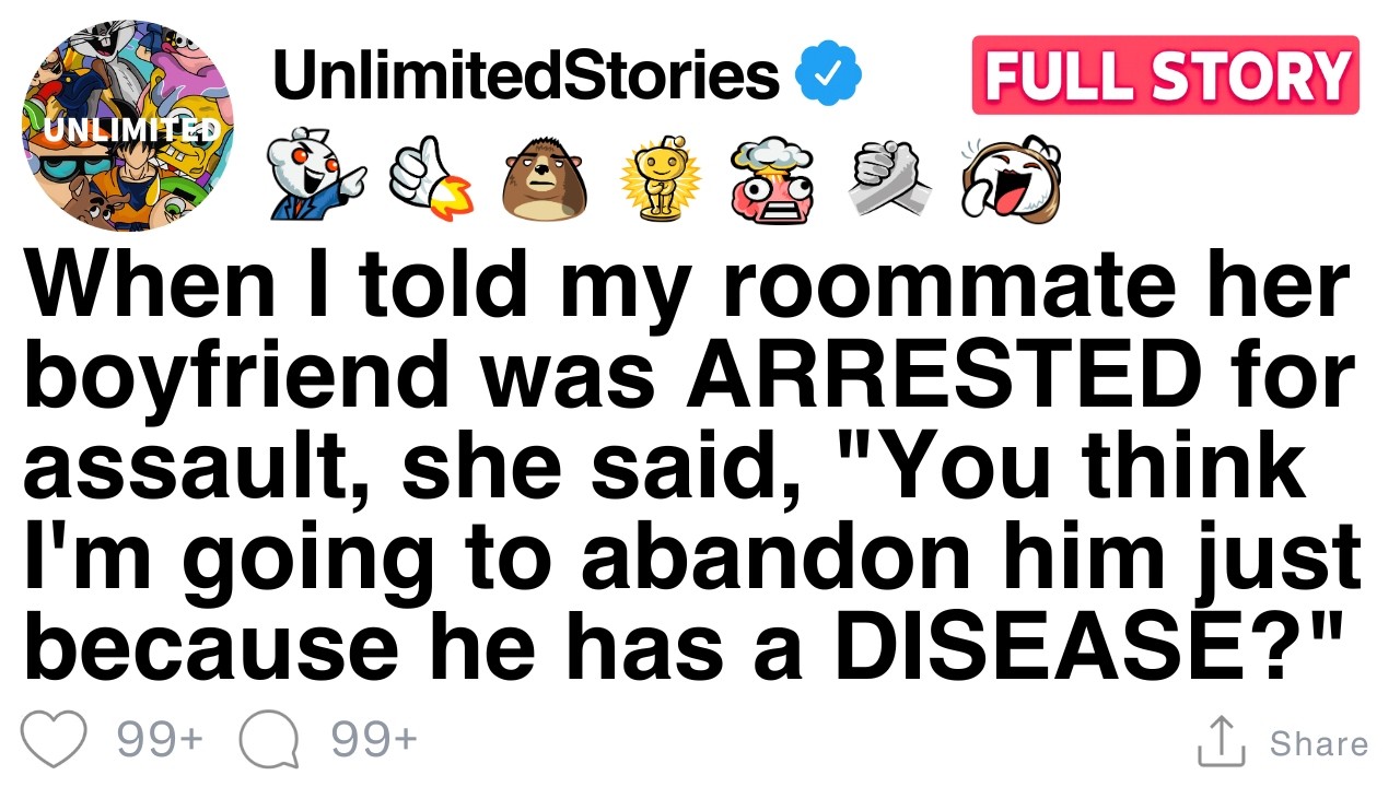 When I told my roommate her boyfriend was ARRESTED for assault, she said... [FULL STORY]