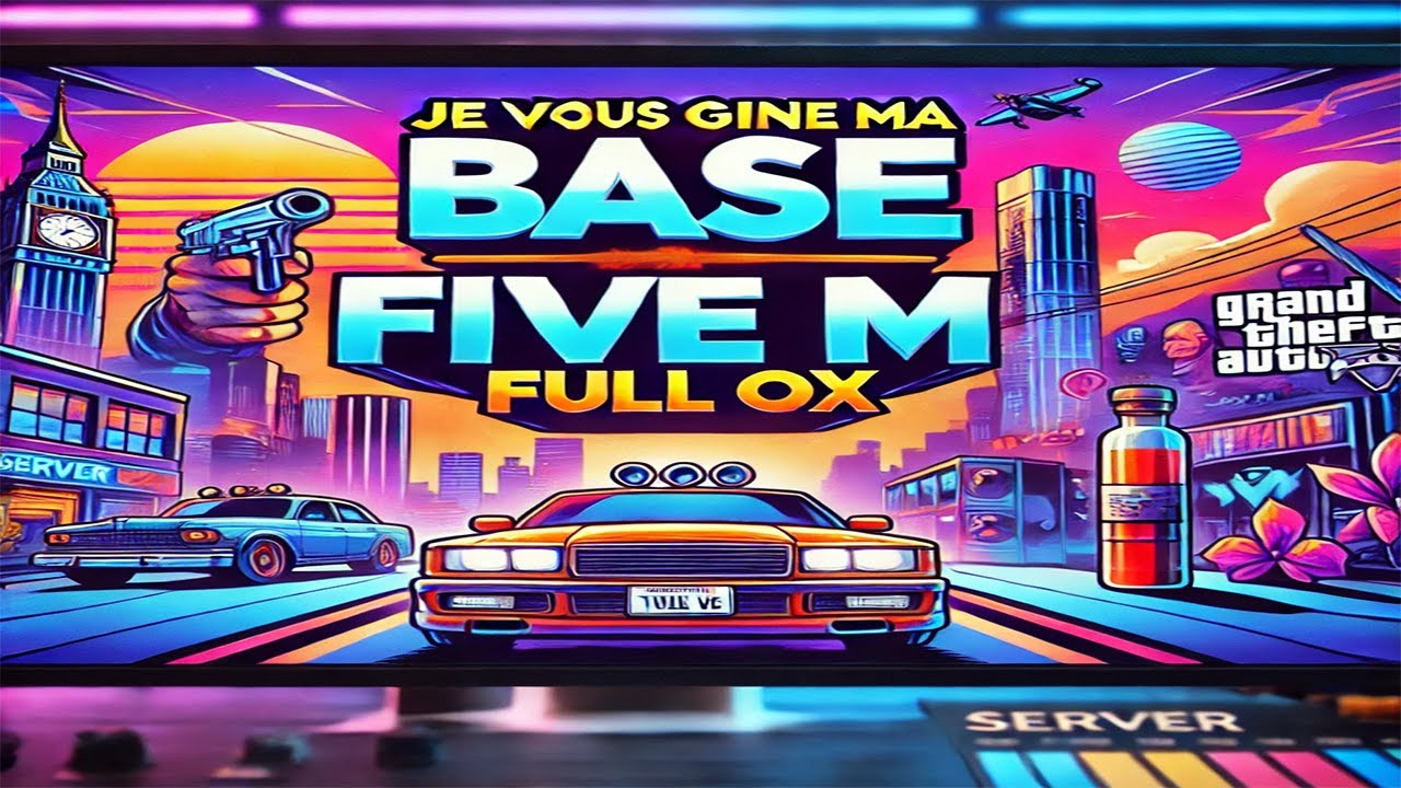 [FIVEM] JE VOUS DONNE MA BASE FULL OX ! 100% FONCTIONEL/COMPLETE