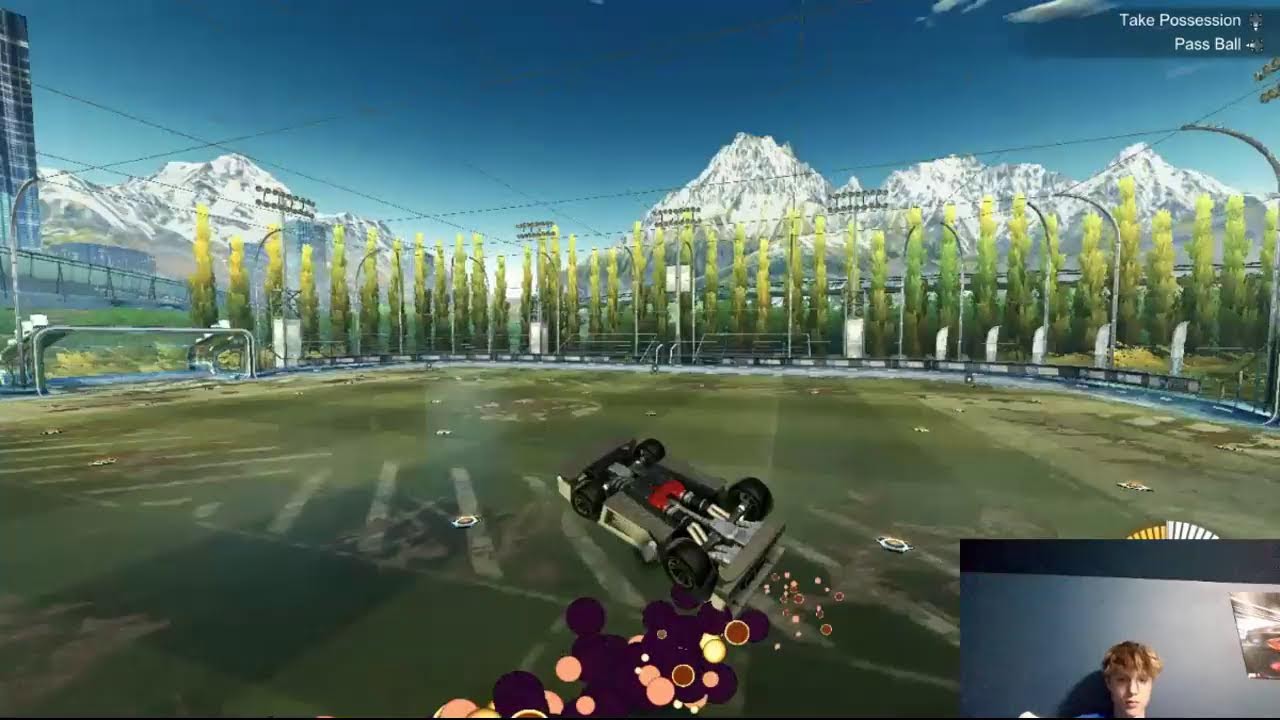 playing rocket league (: