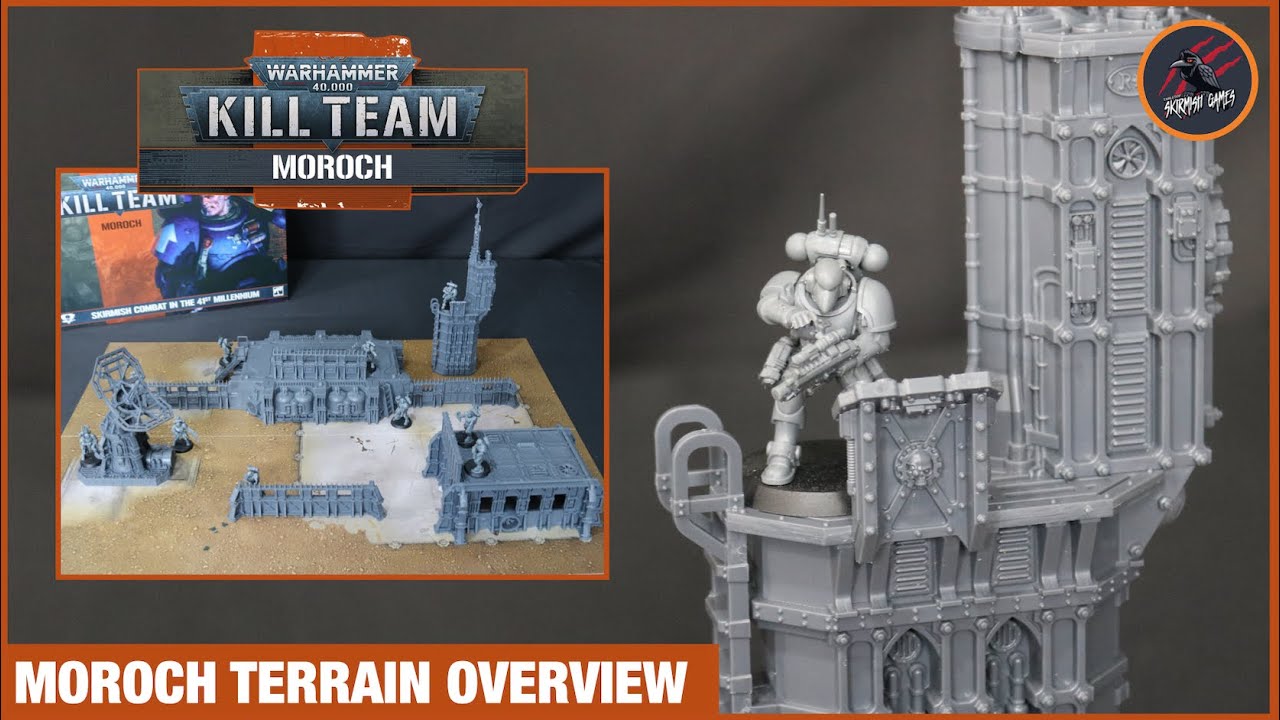 Обзор KILL TEAM MOROCH TERRAIN — правила, комбинации, варианты расстановки — отлично подходит и д...