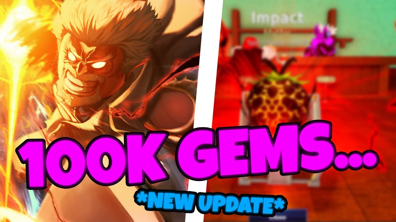 Rolling 100K Gems for the NEW IMPACT FRUIT! | Fruit Battlegrounds