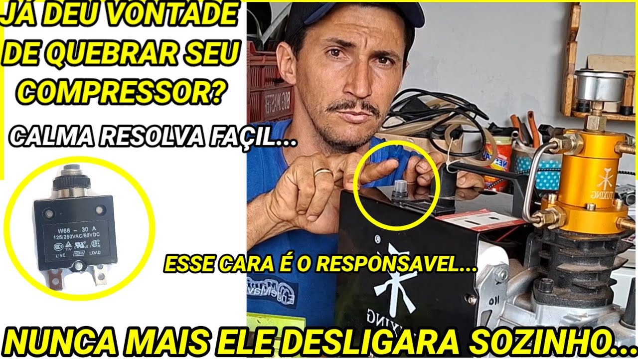 *COMPRESSOR TUXING DESLIGANDO SOZINHO* 
