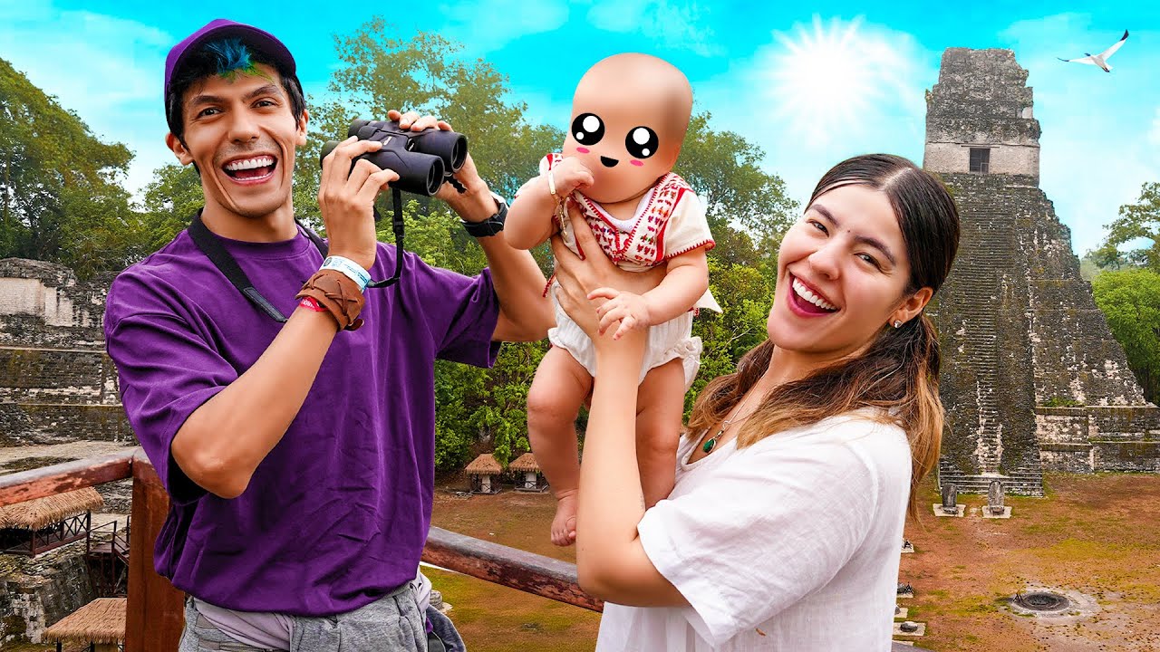 LA BEBÉ CUMPLE 6 MESES EN UNA PIRÁMIDE MAYA | LOS POLINESIOS