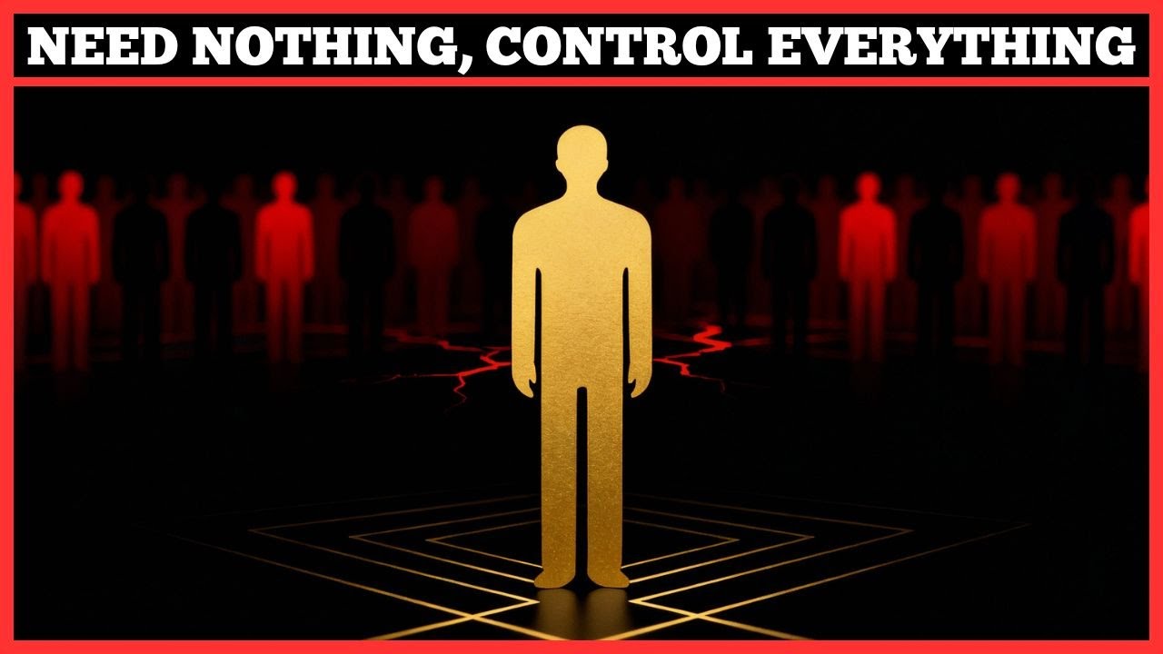 Why Those Who Need Nothing Control Everything