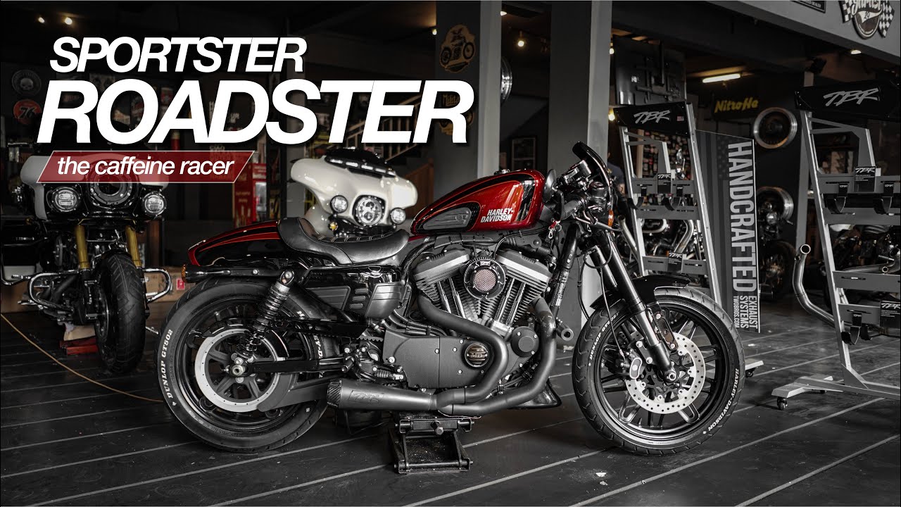THE CAFFEINE RACER - H-D SPORTSTER ROADSTER - RARE / LIMITED EDITION | THE VLOGS - #9