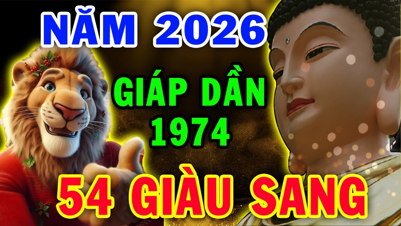Tử Vi Tuổi Giáp Dần 1974 Năm 2026, Vượt Hạn Ngoạn Mục, Một Năm Giàu Sang, Tiền Chất Như Núi.