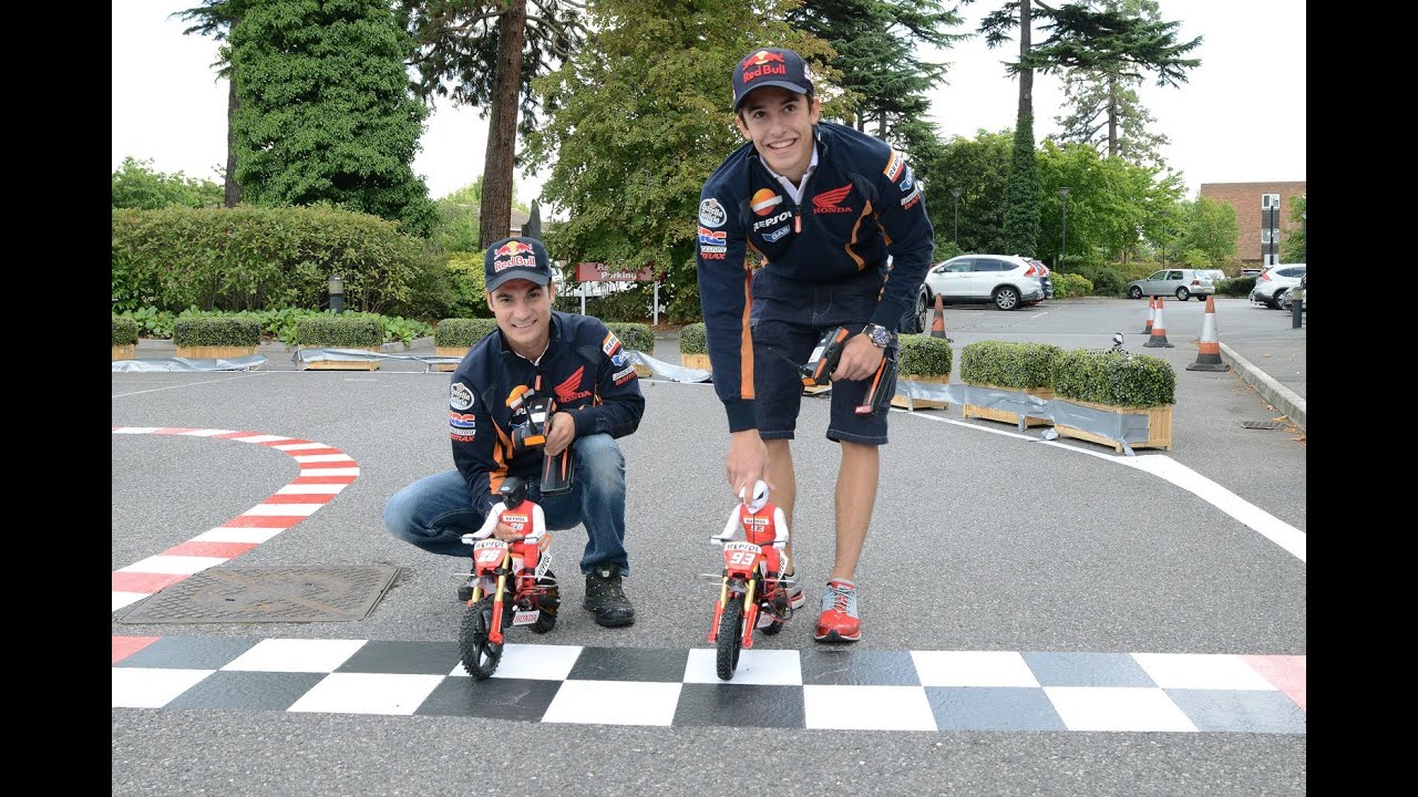 Repsol Honda MotoGP riders at Honda HQ