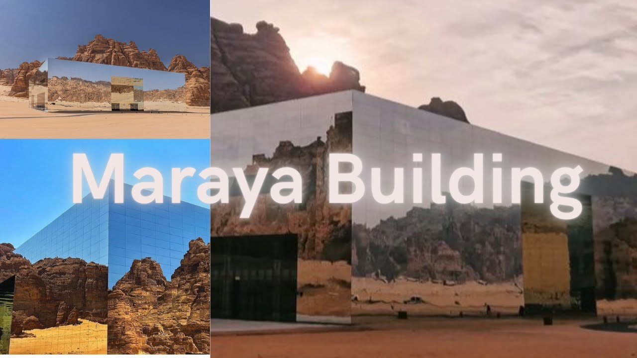 Maraya concert Hall, the World&rsquo;s Largest Mirrored Building Al Ula Saudi Arabia