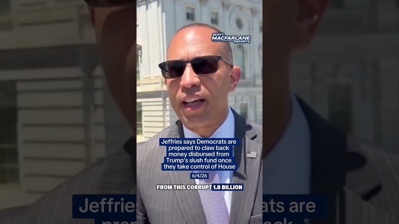 Jeffries VOWS Democrats Will CLAW BACK Trump Slush Fund Money