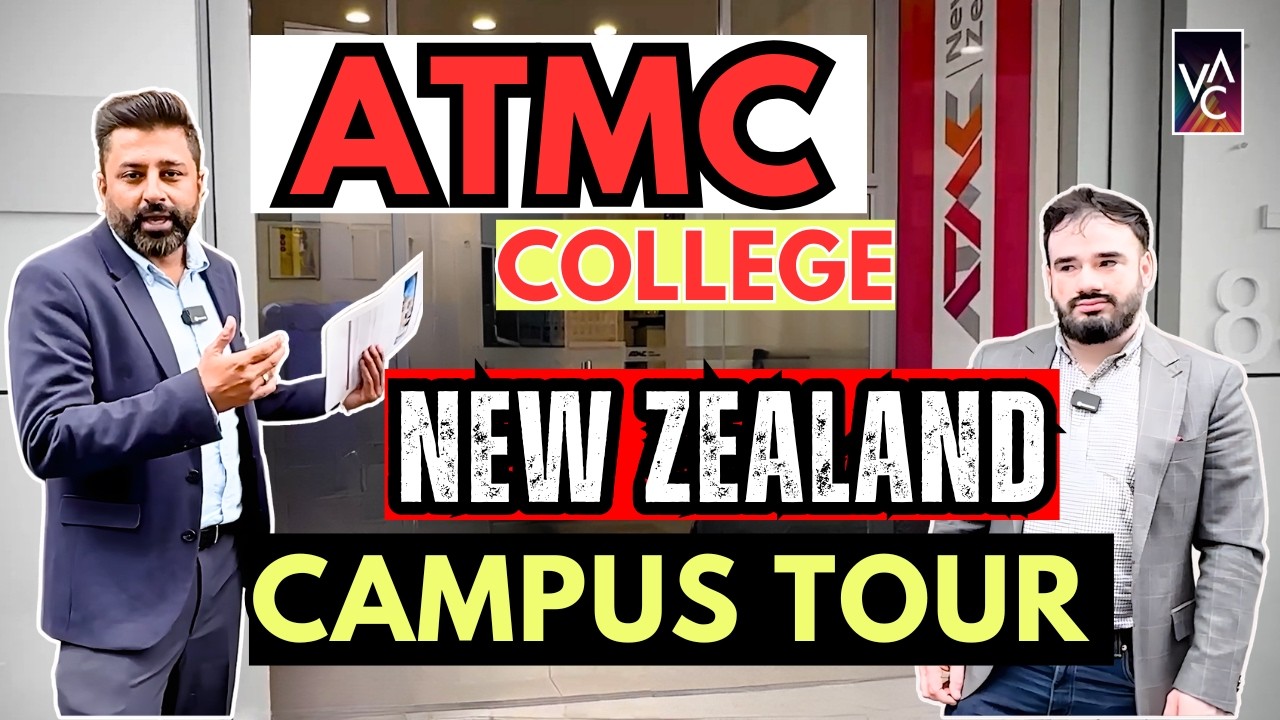 Экскурсия по кампусу колледжа ATMC в Новой Зеландии | Лучшие курсы | Проживание | Перспективы тру...