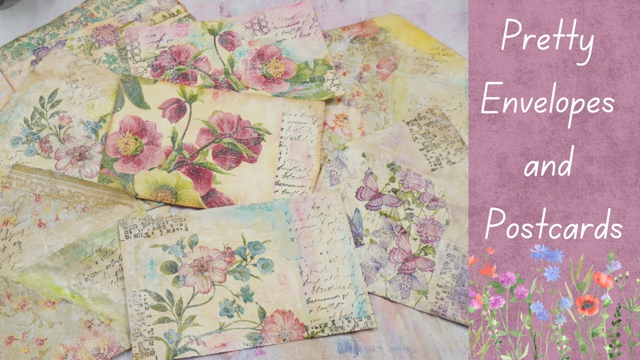 Pretty Envelopes and Postcards