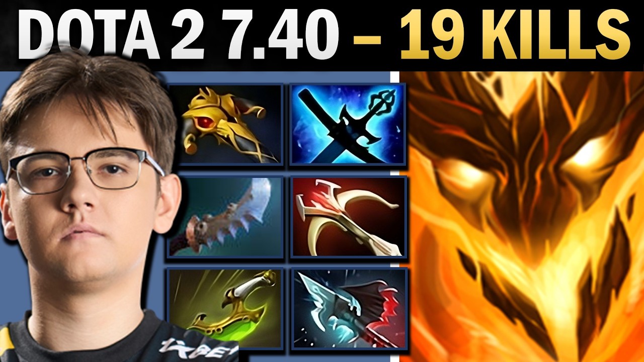 Shadow Fiend Pro Carry with Pike and Daedalus - Dota 2 Gameplay