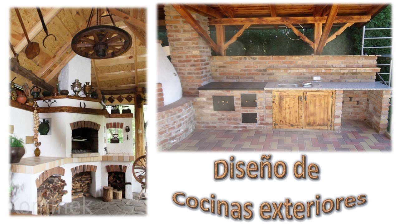 Cómo diseñar una cocina de exterior