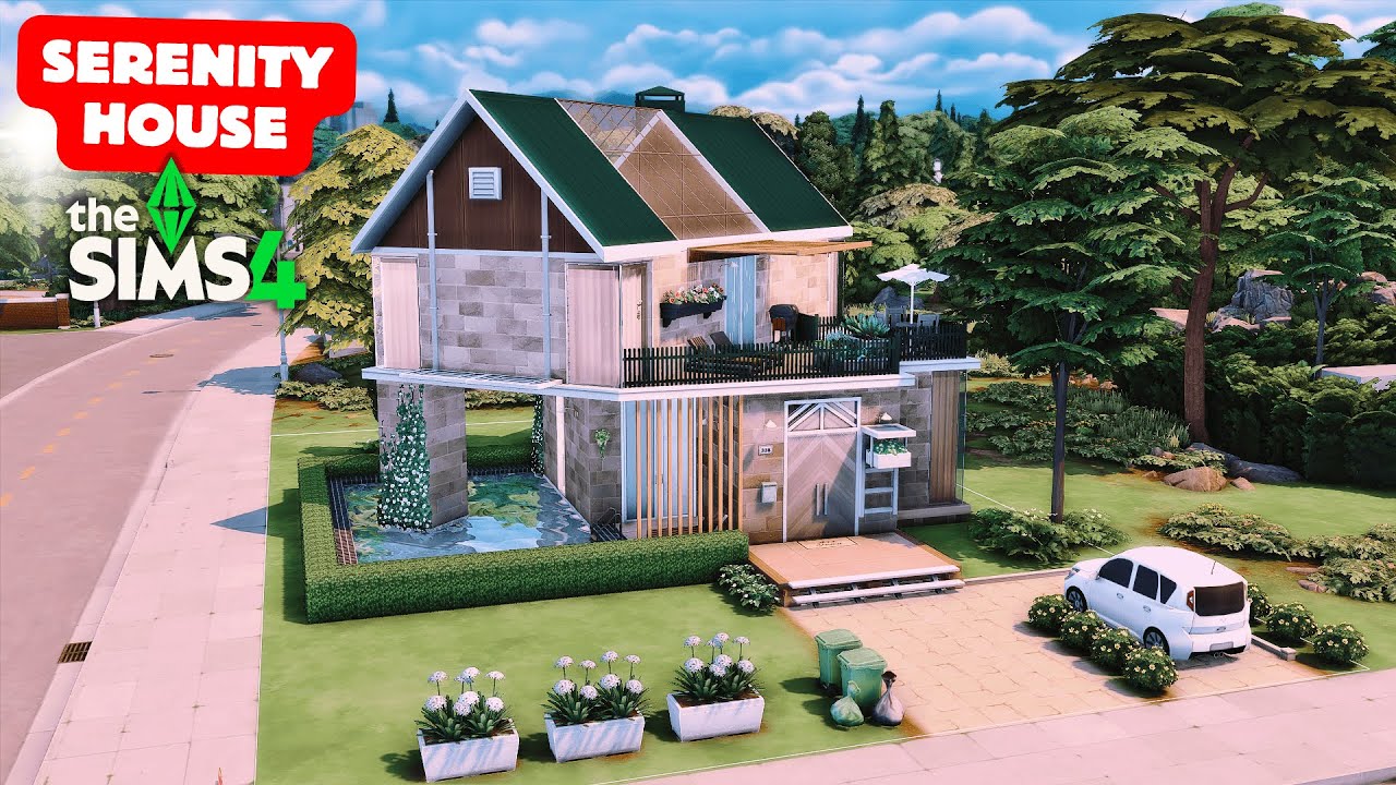 SERENITY HOUSE | The Sims 4 | speed build | no cc