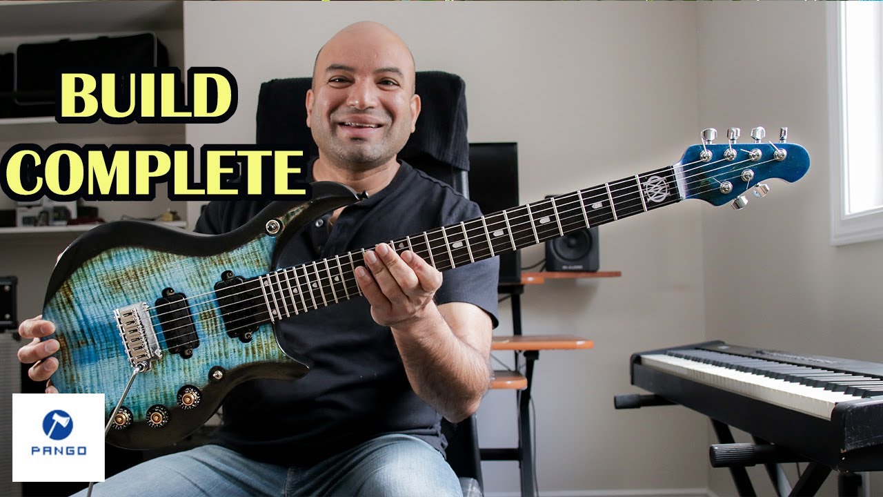 PANGO PMM-502 Music Man Style DIY Electric Guitar Kit PMM 502 Kit Review