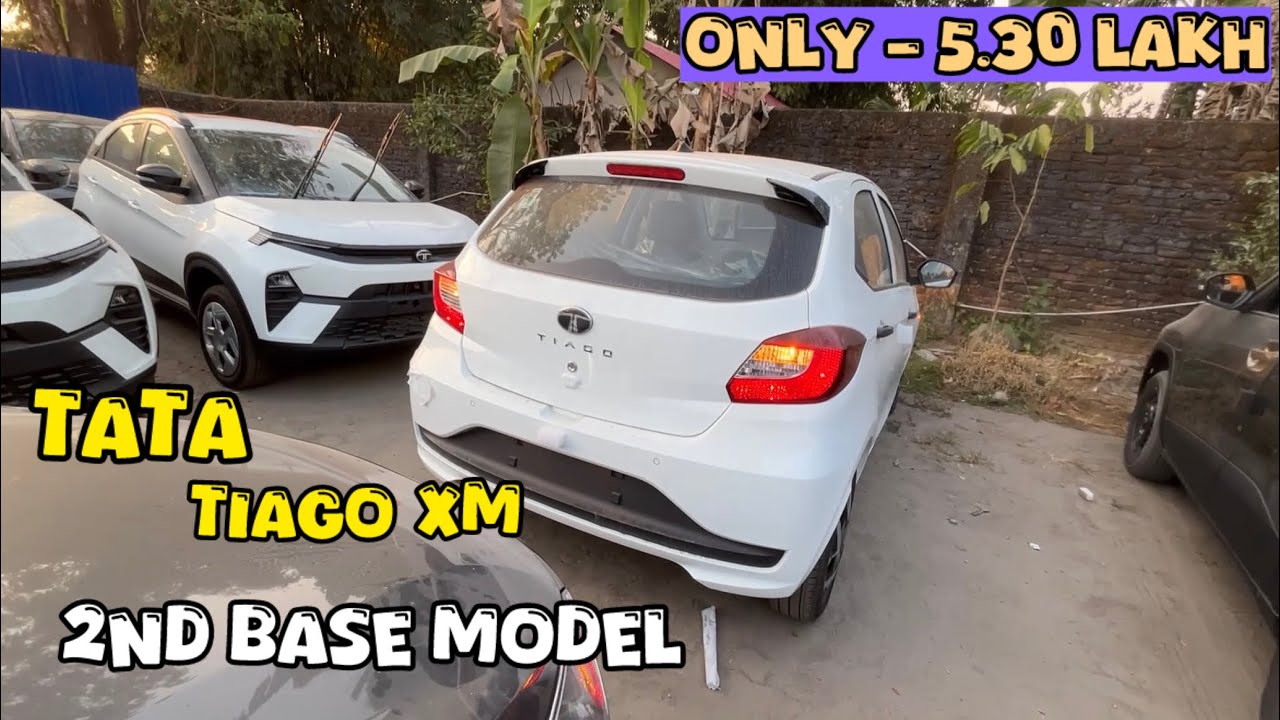 Tata Tiago XM 🔥 | 2nd Base Model – Value for Money Hatchback 🚗