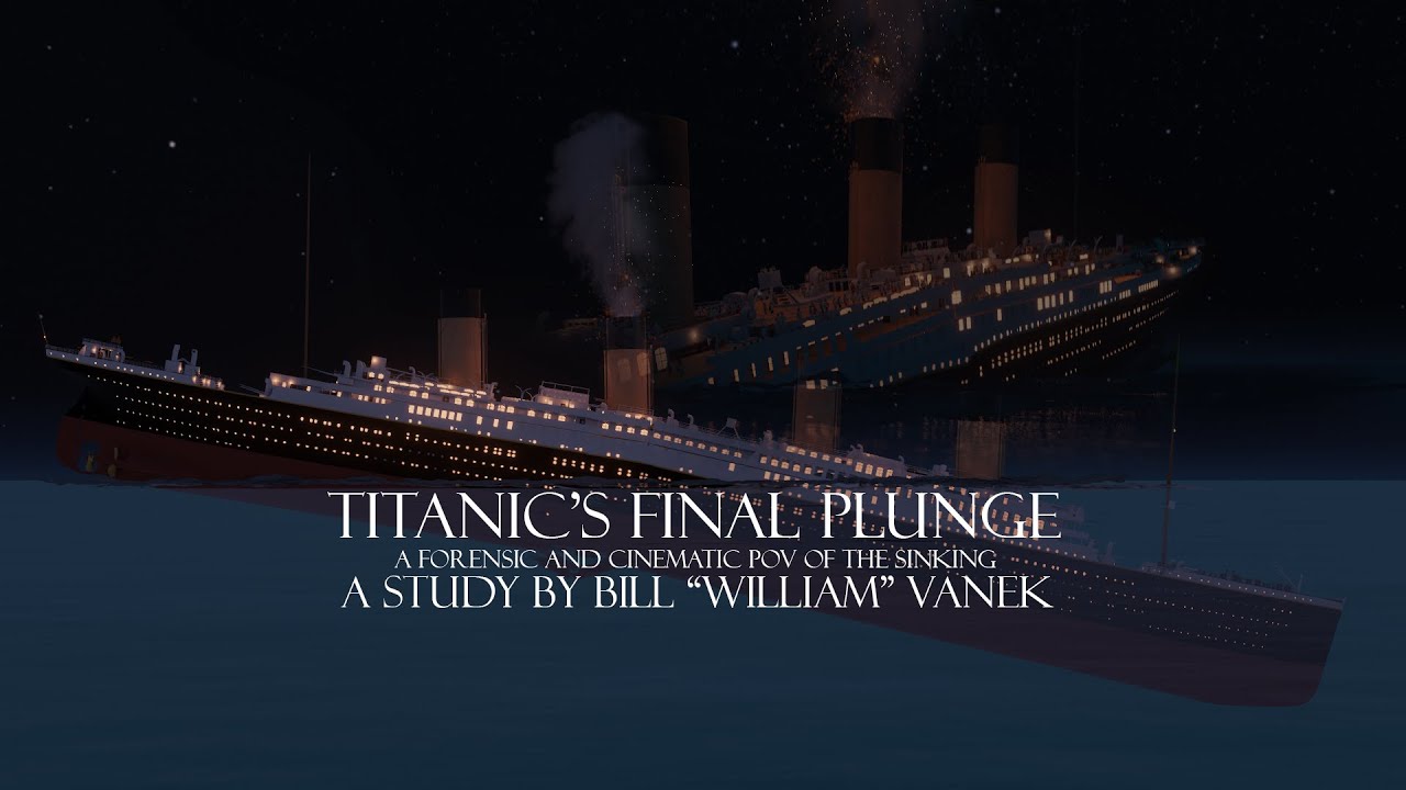 TITANIC | The Final Plunge REAL-TIME | the 