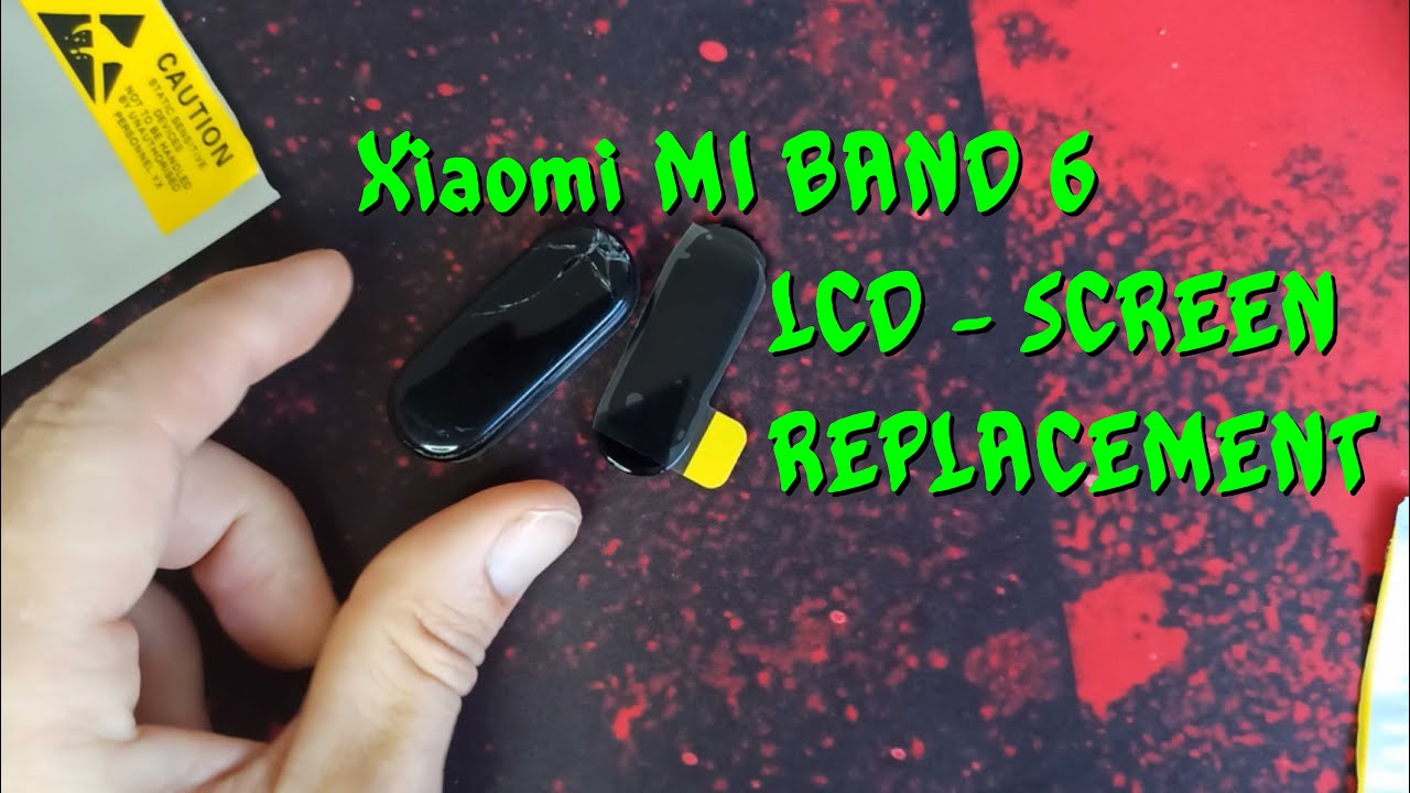 Замена экрана для Xiaomi MI BAND 6 — также подходит для Mi Band 4, 5, 7 и 8