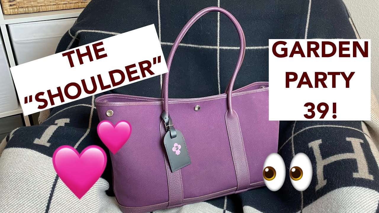 HERMES “SHOULDER” GARDEN PARTY 39! Whaaat?! Who knew this even existed?!? #hermes
