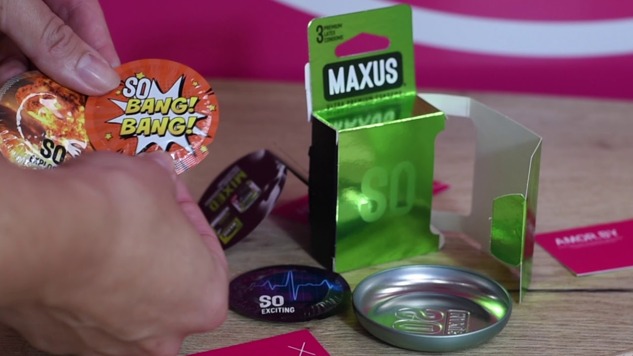 Набор презервативов MAXUS Mixed