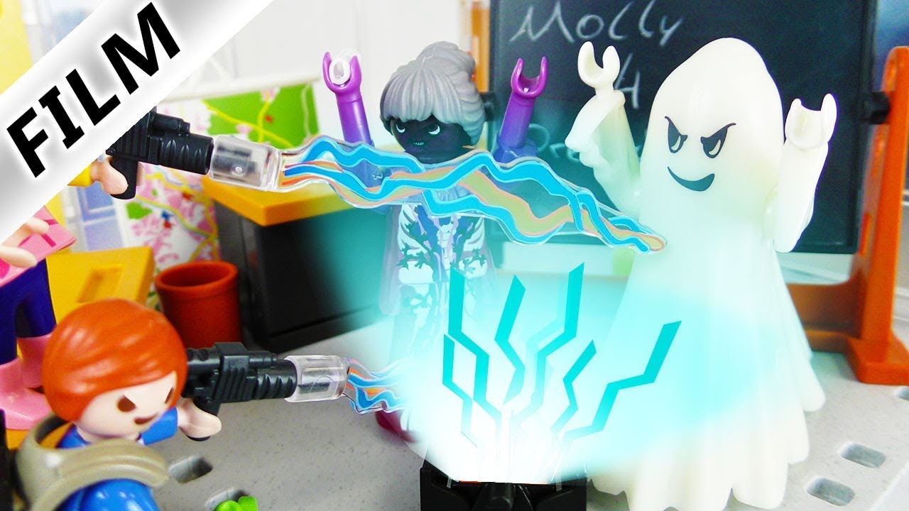 Playmobil Film Deutsch MONSTER IN DER SCHULE! ALARM FÜR MINI GHOSTBUSTERS Halloween Familie Vogel