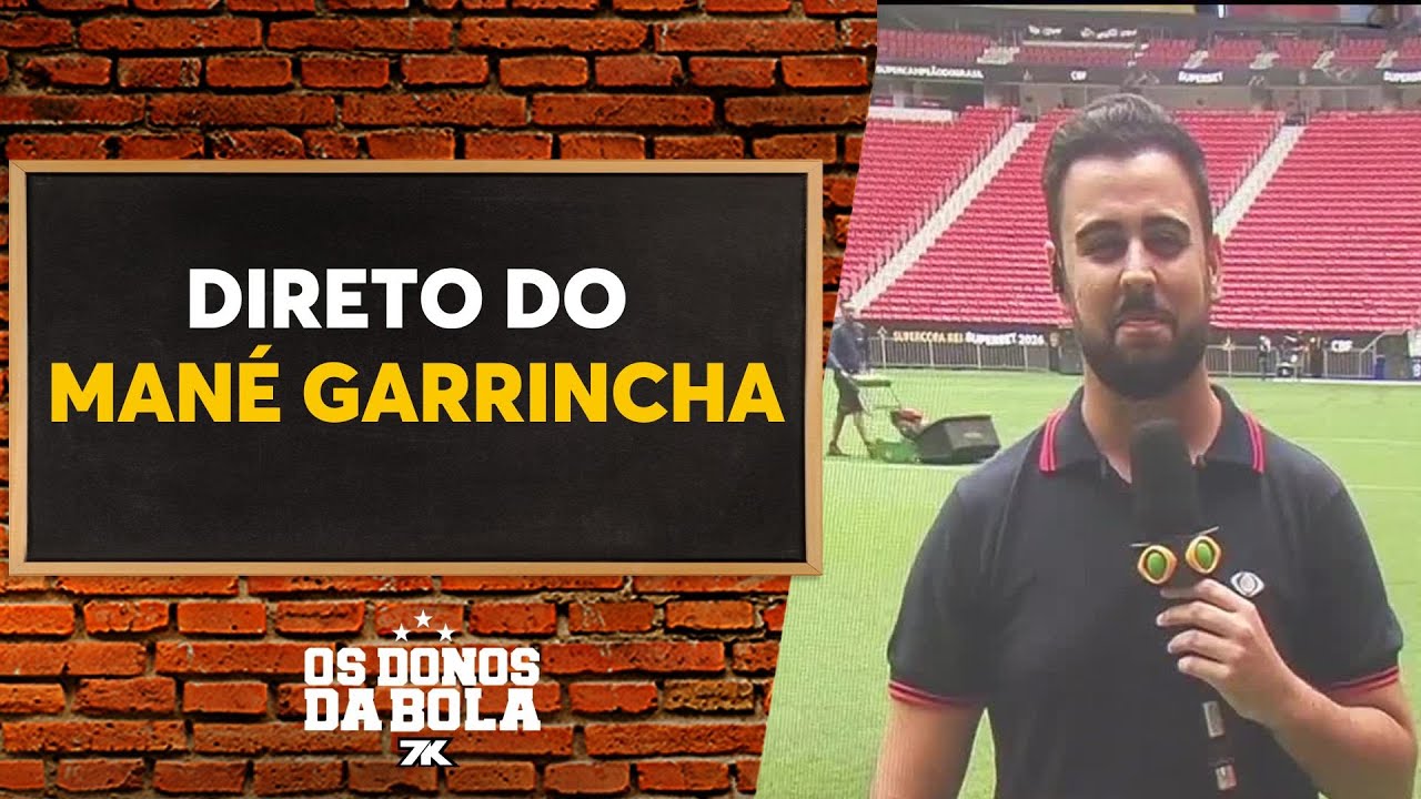 Donos mostra como está o Mané Garrincha antes de Flamengo e Corinthians