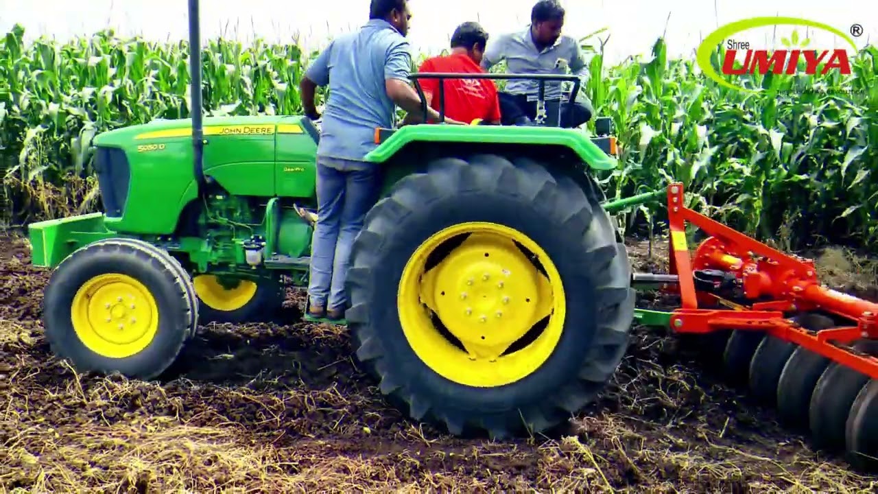 Shree Umiya 7 Disc Rotary Disc Harrow in review! 🚜💪 #farmingtools