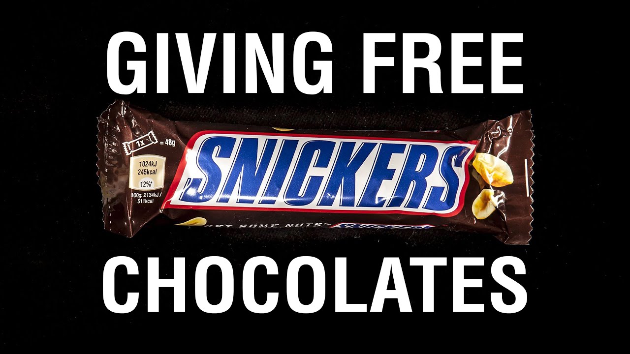 Giving Chocolates to Strangers