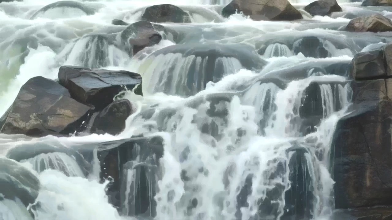 3 Hours 15 Minutes Waterfall for Deep Sleep – Relaxing White Noise | Stress Relief & Meditation