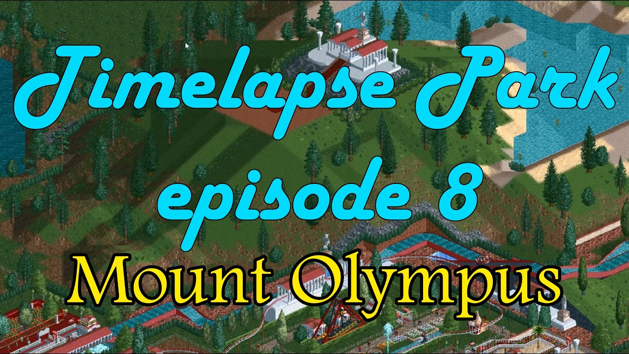 Time Lapse Roller Coaster Tycoon 2 Episode 8 #rollercoastertycoon