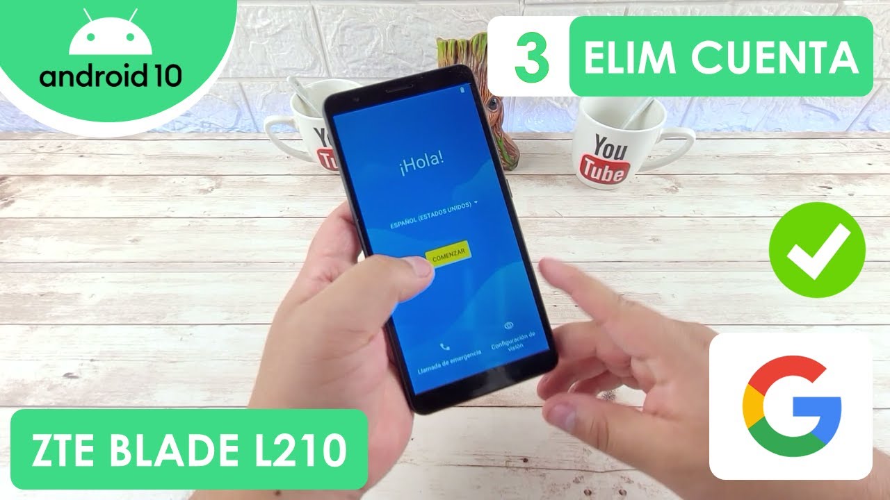 Eliminar Cuenta de Google ZTE Blade L210 | Actualizado