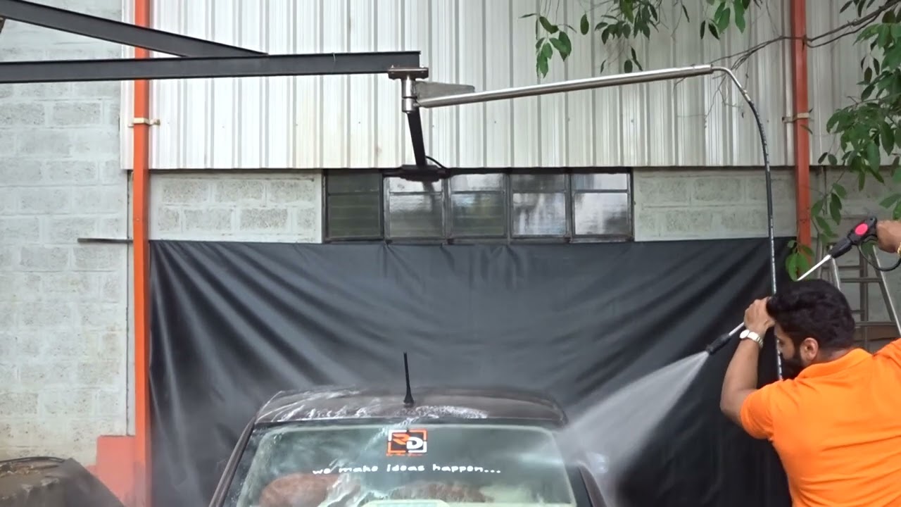 SCHUMAK Rotating Boom with HP Pump