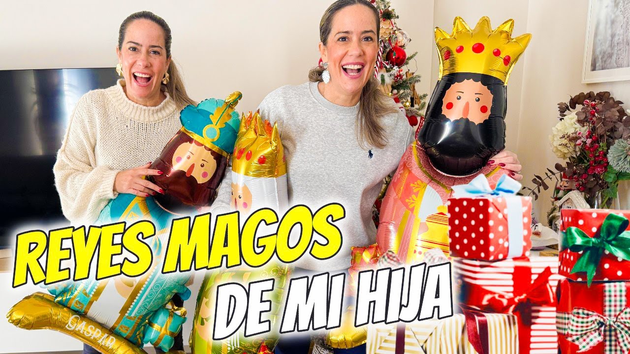 ABRIENDO REGALOS DE REYES MAGOS DE MI HIJA 🎁