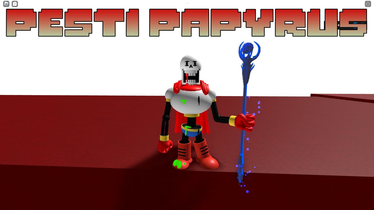 Undertale Soul Ops: Replicated pesti papyrus (Empty)