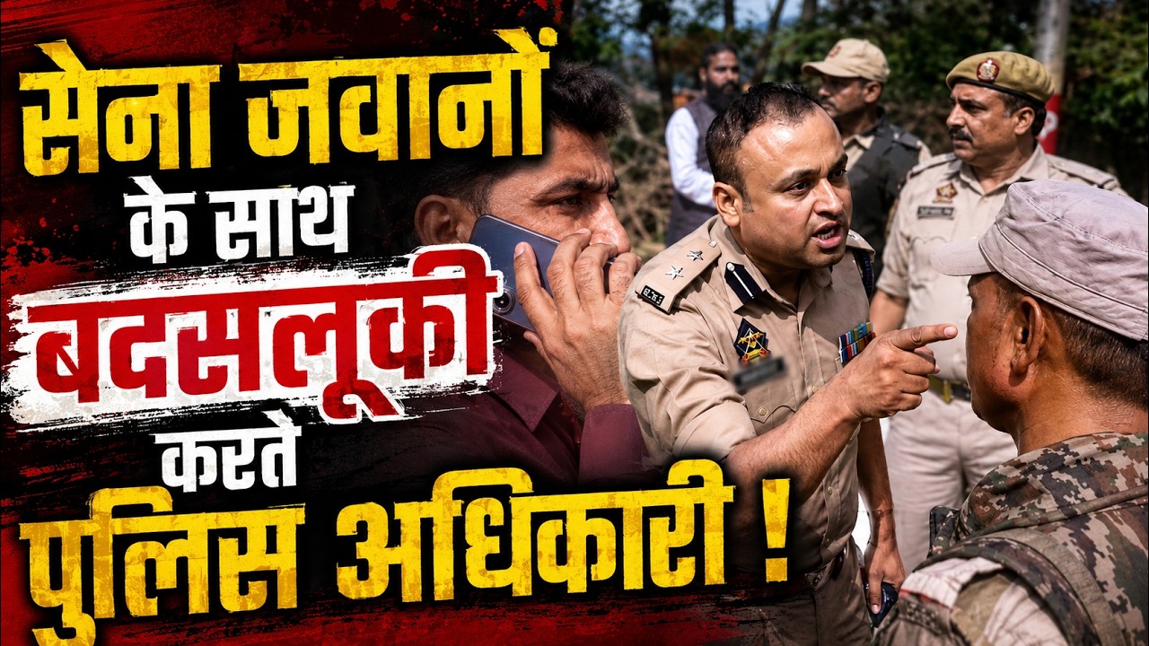SSP Ramban Shouting On Indian Army Jawans | RR | Viral Video | Jammu & kashmir | In Hindi