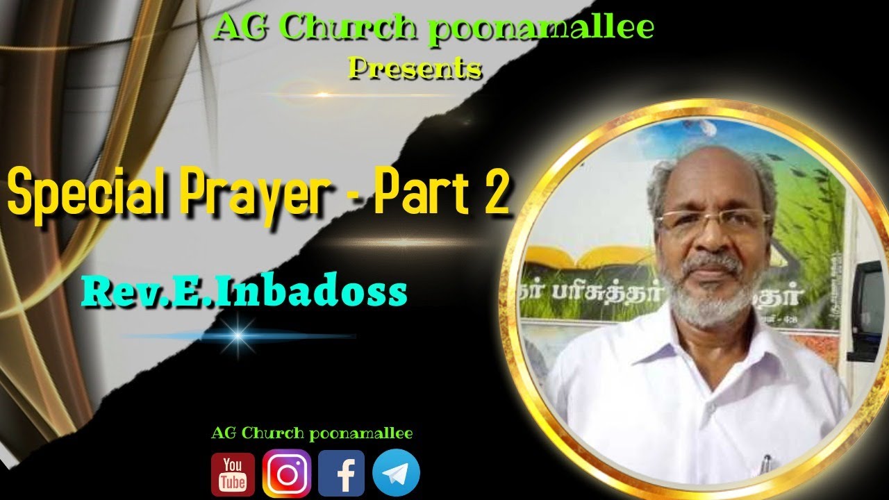 🔴Live | SPECIAL PRAYER - PART 2 | Day 99 | Rev.E.Inbadoss