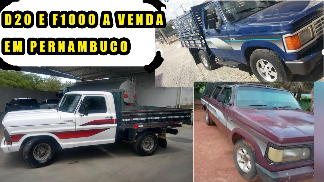 D20 E F1000 A VENDA EM PERNAMBUCO