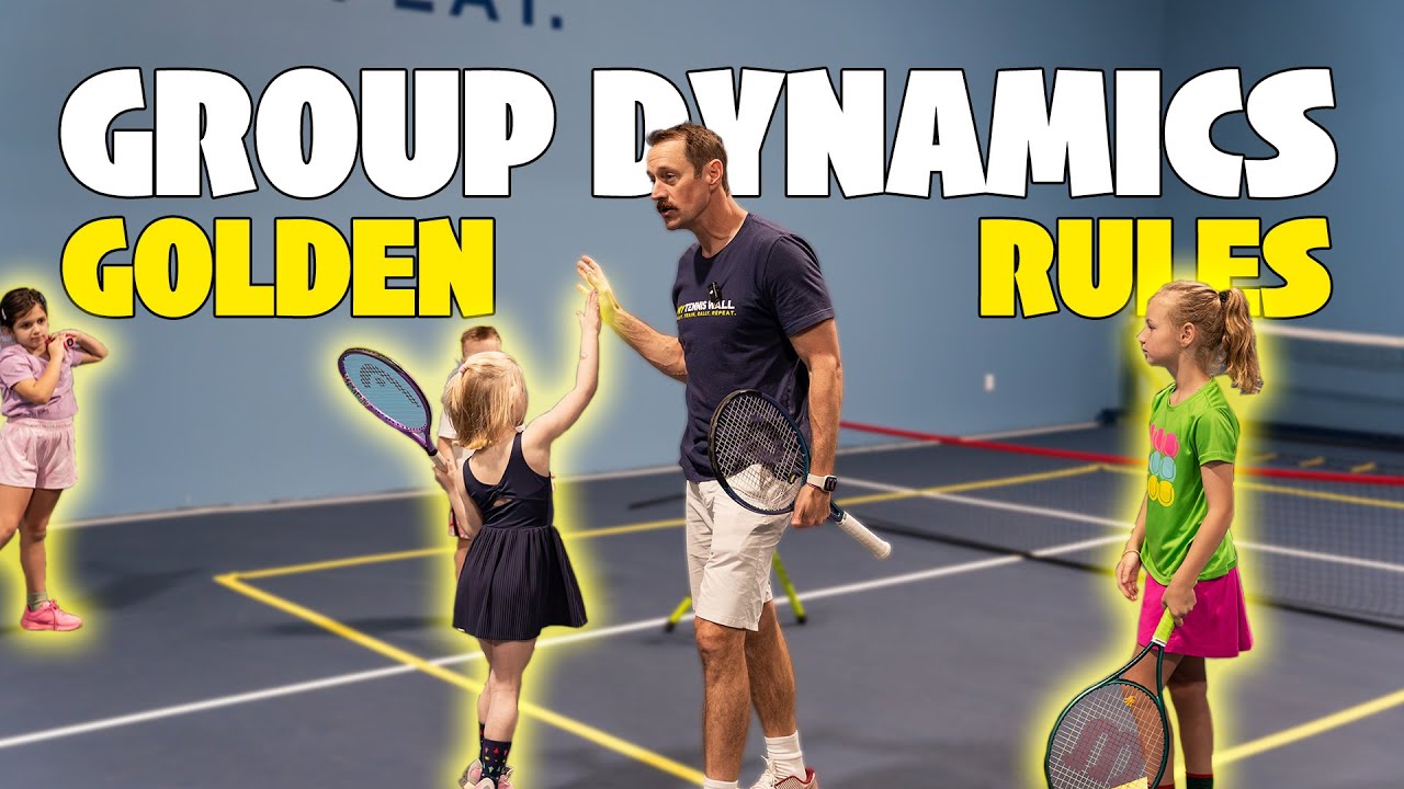 Tennis Group Lesson Golden Rules