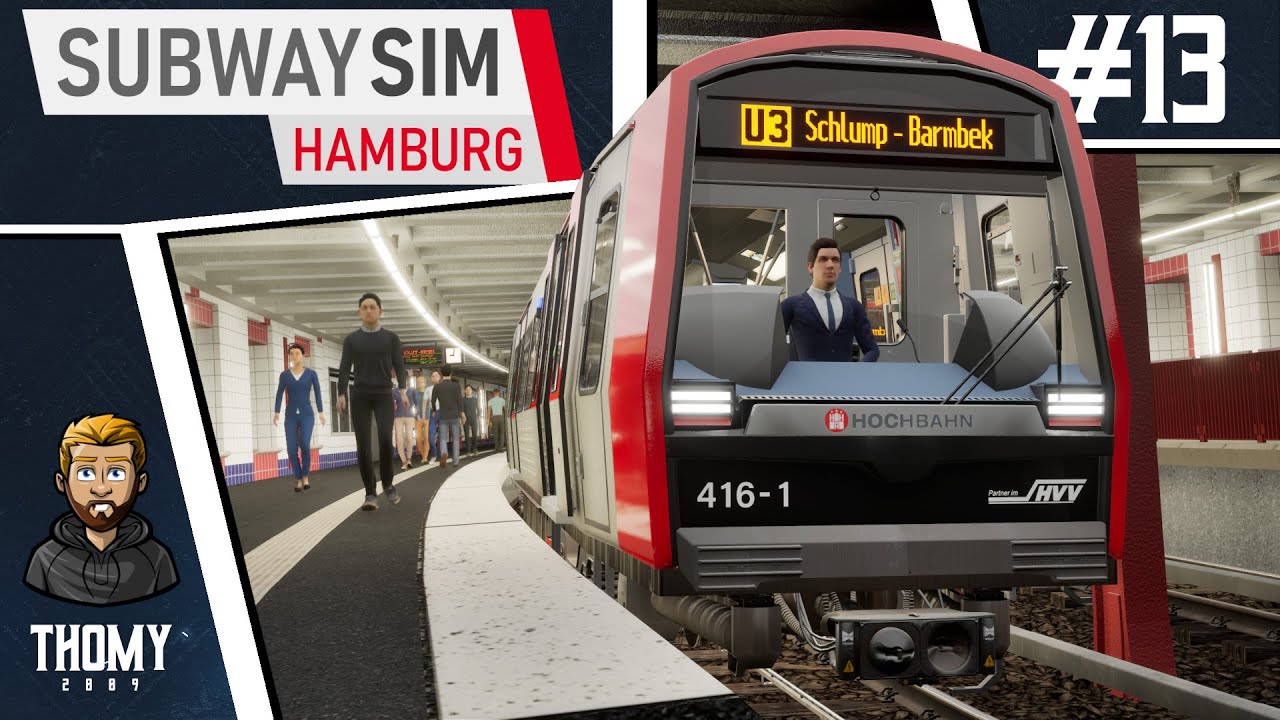 SubwaySim Hamburg [Public Beta] #13 - Szenario: Streik!