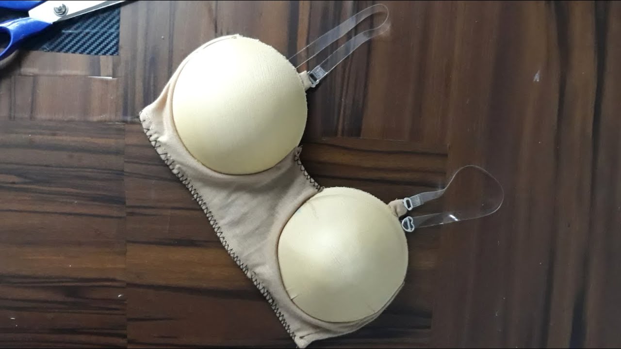DIY Padded Bra From T-shirt / leggings | किसी भी ड्रेस के नीचे पहनें