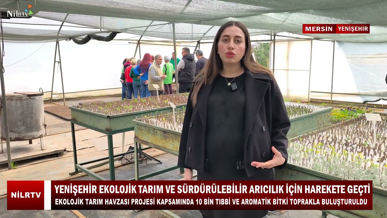 Yenişehir Belediyesi’nden Ekolojik Tarım Hamlesi: 10 Bin Tıbbi Bitki Toprakla Buluştu