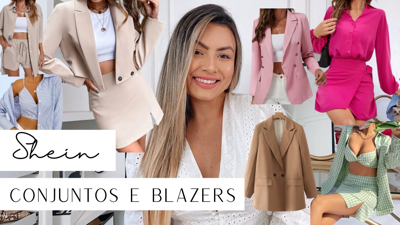 COMPRAS DA SHEIN - BLAZERS, CONJUNTOS E CAMISAS