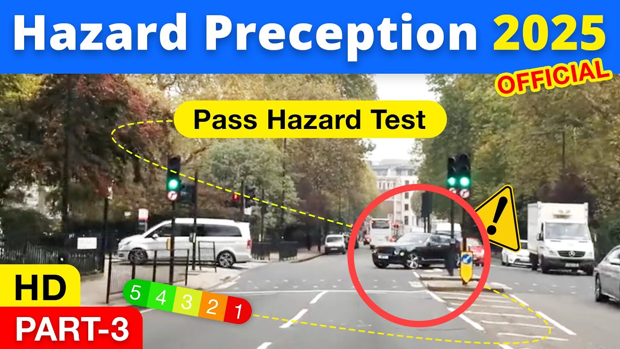 Hazard Perception Test 2025 | UK Theory Test 2025
